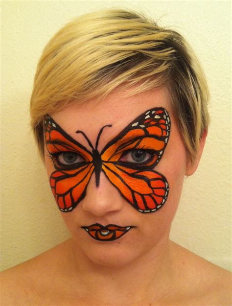 Monarch Butterfly Face Paint by throughtherain67 on deviantART ...