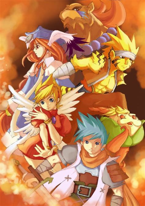 fanart Breath Of Fire 3 | Breath of fire, Breath of fire 3, Fan art