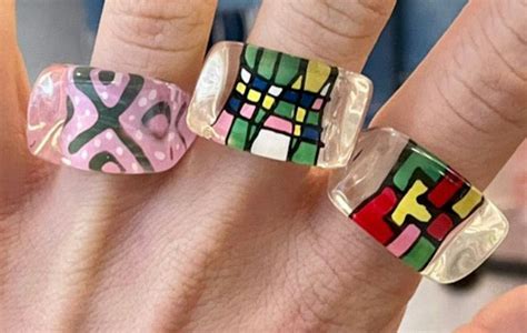 Plastic Rings: Jewelry We Love For 2021