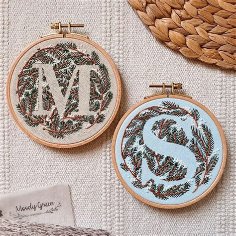 How to embroider letters by hand with style