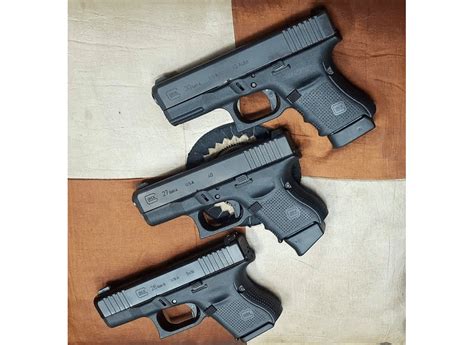 GLOCK SubCompact Pistols: Glock 26 Gen4 & 5 9mm, Glock 27 .40 S&W and ...