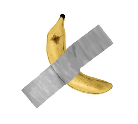 Banana Taped To Wall Art Memes | nina chan life