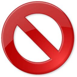 Cancel Sign Png - PNG Image Collection