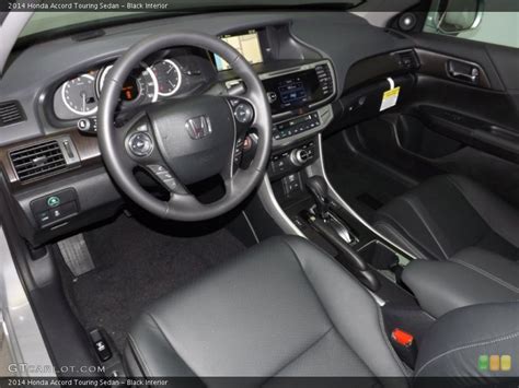 Black Interior Prime Interior for the 2014 Honda Accord Touring Sedan #87359824 | GTCarLot.com