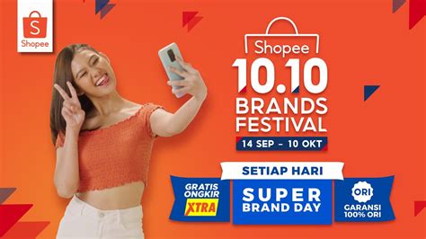Garansi 100% Ori di Shopee 10.10 Brands Festival! - YouTube