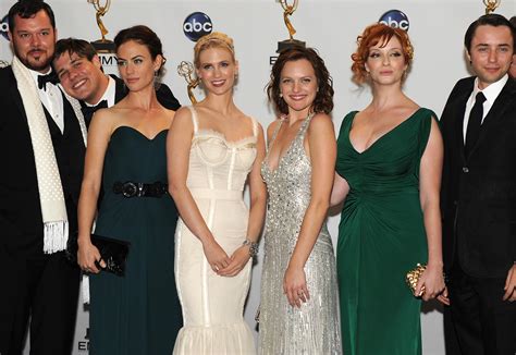 The 'Mad Men' Cast At Their First Emmy Awards Was One Stylish Bunch — PHOTOS