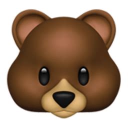 Bear Face Emoji (U+1F43B)