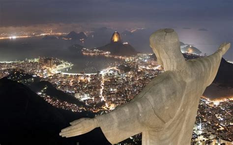 Christ the Redeemer, Rio de Janeiro, Cityscape, Night, Statue, Brazil, Brazilian HD Wallpapers ...