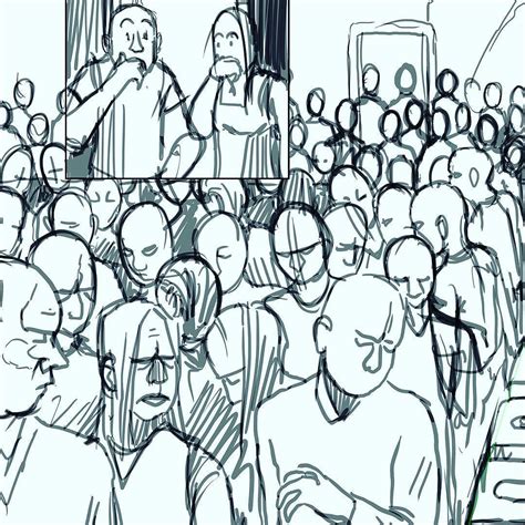 Crowd Drawing at GetDrawings | Free download