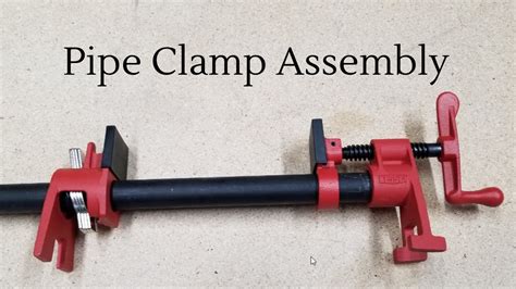 How to Assemble Pipe Clamps - YouTube