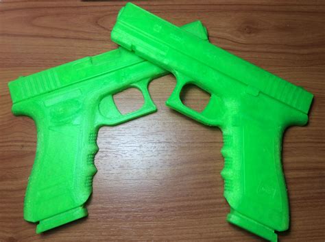 3D Printed Scale Model of a Glock Pistol Red Team, Rc Cars, Scale Models, Holster, 3d Printer ...
