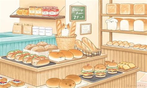 Pin by Juliana Lai on Art | Cute food drawings, Cute food art, Cute bakery