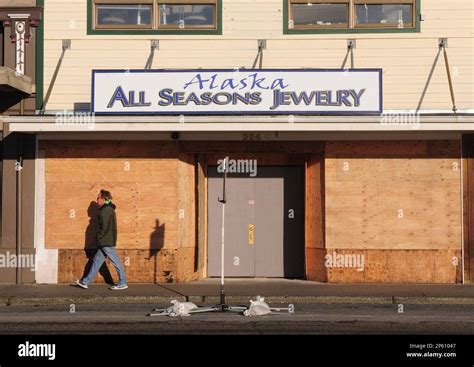 Its been slow lately at All Seasons Jewelry on Front Street, in ...