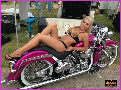 Car Girls, Low Rider Girls, Biker Chic, Biker Life, Hot Bikes, Harley ...