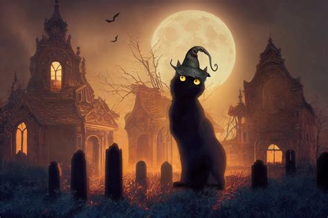 History of Black Cats, Bad Luck, Witches, and Halloween - Mad Halloween