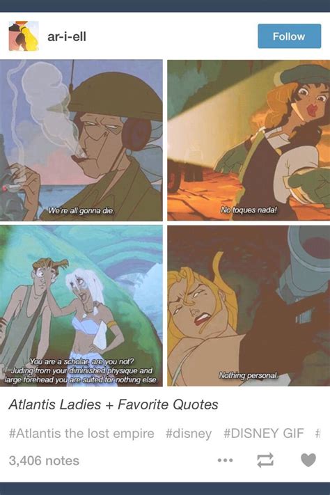 Atlantis; Atlantis: The Lost Empire; tumblr | Disney funny, Disney ...