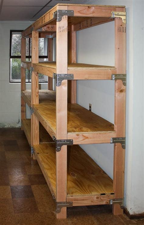 Wood Shelving Units Diy