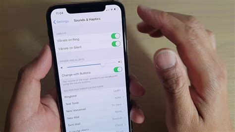 iPhone 11 Pro: How to Set Volume Key to Change Ringer and Alert Sound Together - YouTube