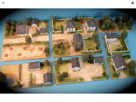 Modular terrain tiles | Wargaming terrain, Scenery, Operation market garden