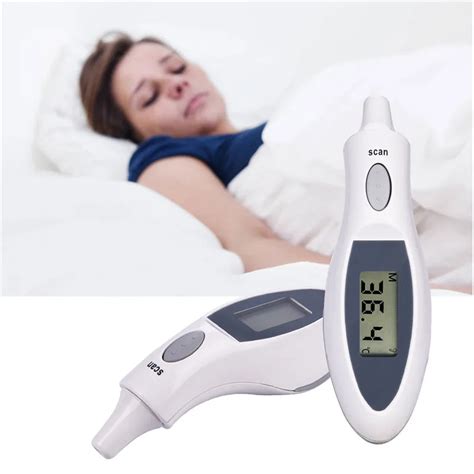 Infrared Ear Thermometer Baby Digital Thermometer High Accuracy Non Contact Fever Thermometer ...