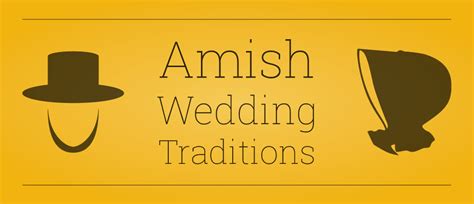 Amish Wedding Traditions - TIMBER TO TABLE