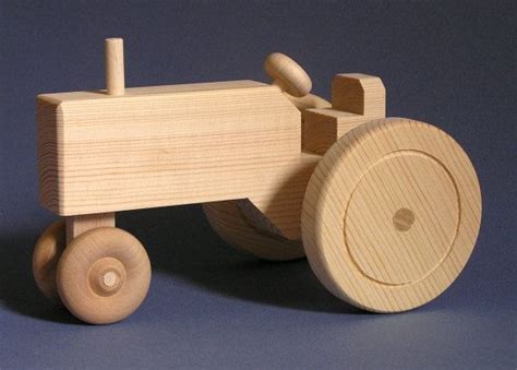 Wooden Toy Farm Tractor Plans - WOODWORKING