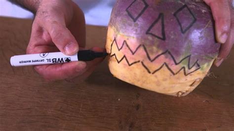 How To Carve a Traditional Halloween Turnip | Turnip, Carving, Traditional