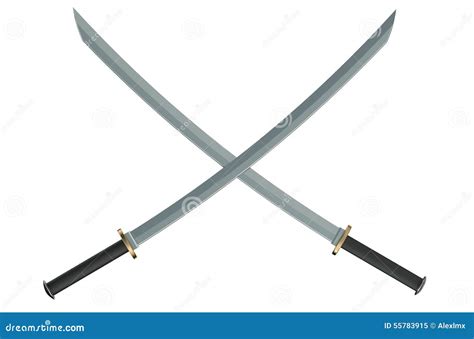 Samurai Katana Swords Royalty-Free Stock Photography | CartoonDealer ...