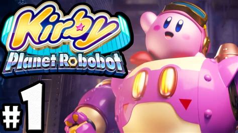 Kirby Planet Robobot PART 1 - 3DS Gameplay Walkthrough - Robobot Armor! - Copy Abilities ...