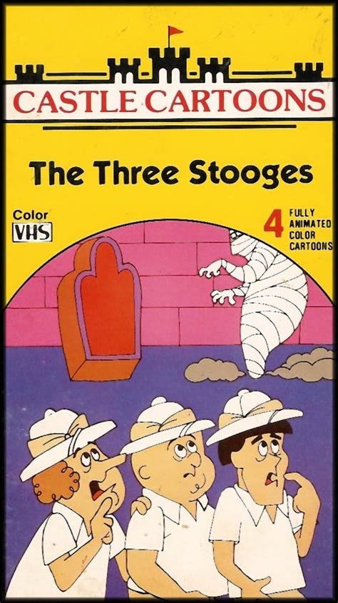 Amazon.com: The Three Stooges [4 Fully Animated Cartoons] Ages 5-10 (VHS VIDEO): Movies & TV