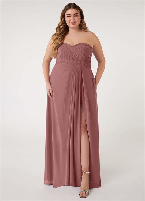 Azazie Arabella Allure Desert Rose Bridesmaid Dresses | Azazie