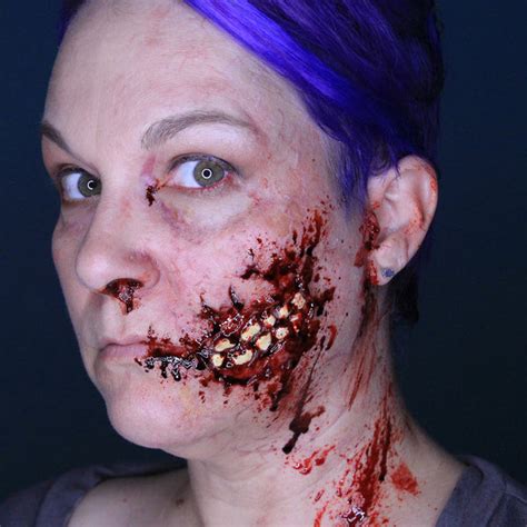 Zombie Mouth Halloween Makeup – HalloweenMakeup