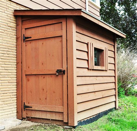 4x8 Classic Lean to Style | Small shed plans, Building a shed, Backyard ...