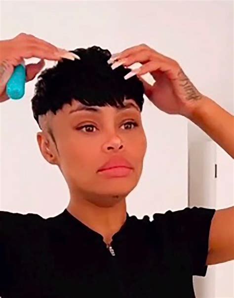 Blac Chyna shaves hair off into short pixie cut amid transformative journey