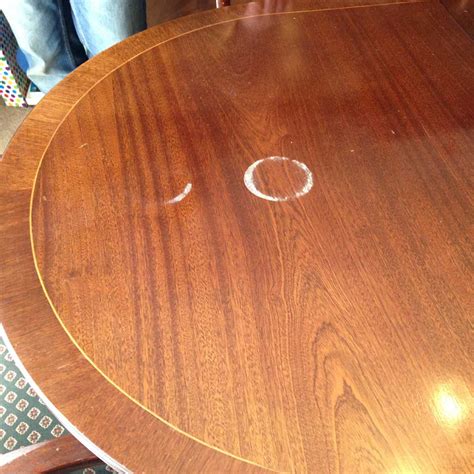 Timber Dining Table Repair Stafford - The Leather and Timber Doctor