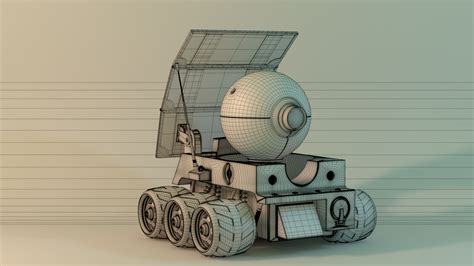 Planet 51 Rover 3D Model OBJ 3DS C4D | CGTrader.com