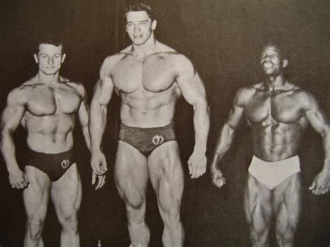 1967 NABBA Mr. Universe Pearl and Schwarzenegger take the gold