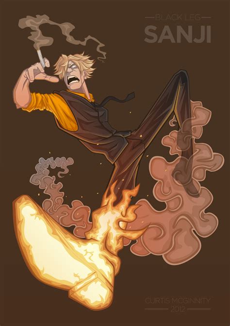 Black leg Sanji by curtismcginnity on DeviantArt