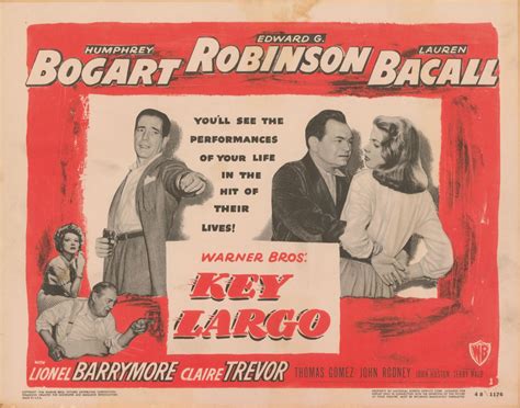 Key Largo 1948 U.S. Title Card - Posteritati Movie Poster Gallery