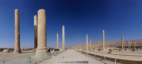 Photo of Apadana palace ruins. Palaces, Persepolis, Iran