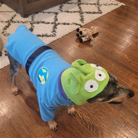 Alien Dog Costume, Toy Story Alien Dog Outfit, Halloween Dog Outfit, Space Dog Costume - Etsy