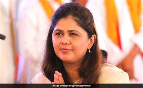 "BJP In Her Blood": Maharashtra BJP Chief On Ex-Minister Pankaja Munde