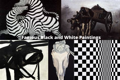 10 Most Famous Black and White Paintings - Artst