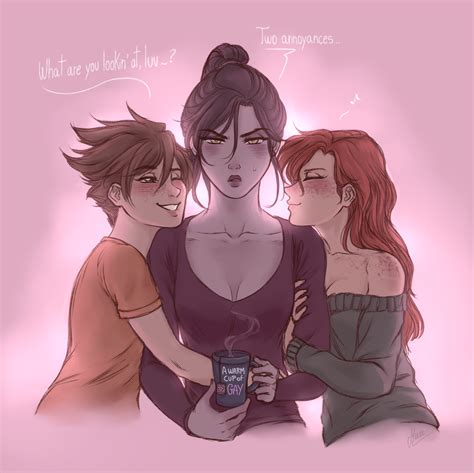 Emily x Tracer x Widowmaker (Overwatch) | Emily overwatch, Overwatch ...