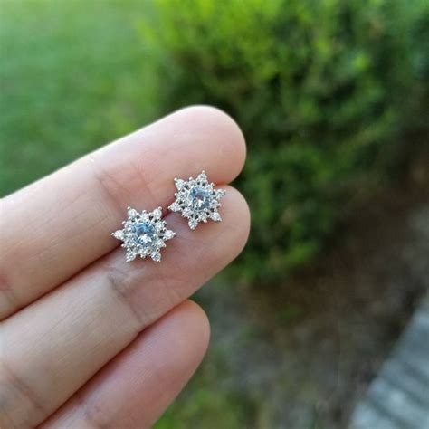 Snowflake Earrings - Etsy