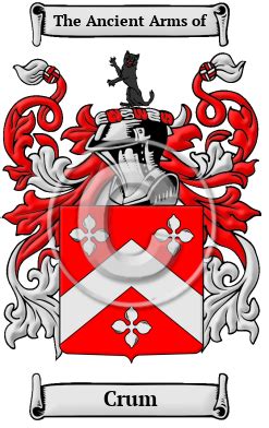 Crum Name Meaning, Family History, Family Crest & Coats of Arms