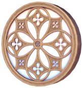 Beige Gothic Rose Window - Dreamlight Valley Wiki