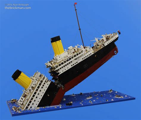 Spectacular 120,000-piece LEGO Titanic MOC Might Break Your Heart