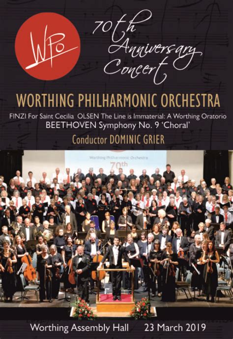 Worthing Philharmonic Orchestra - Worthing Assembly Hall - 23/03/2019 | Black Swan