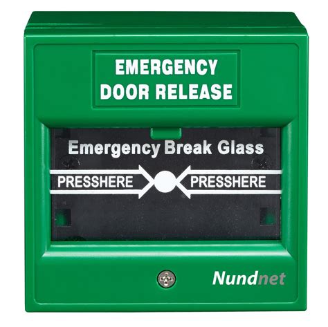 Emergency Break Glass for Access Control and Fire Alarm System